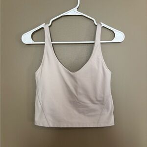 Gilly Hicks Beige Active Wear Top